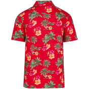 Camisa con estampado hawaiano ecológica para hombre - NS529