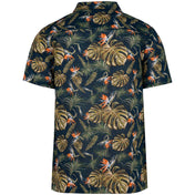 Camisa con estampado hawaiano ecológica para hombre - NS529