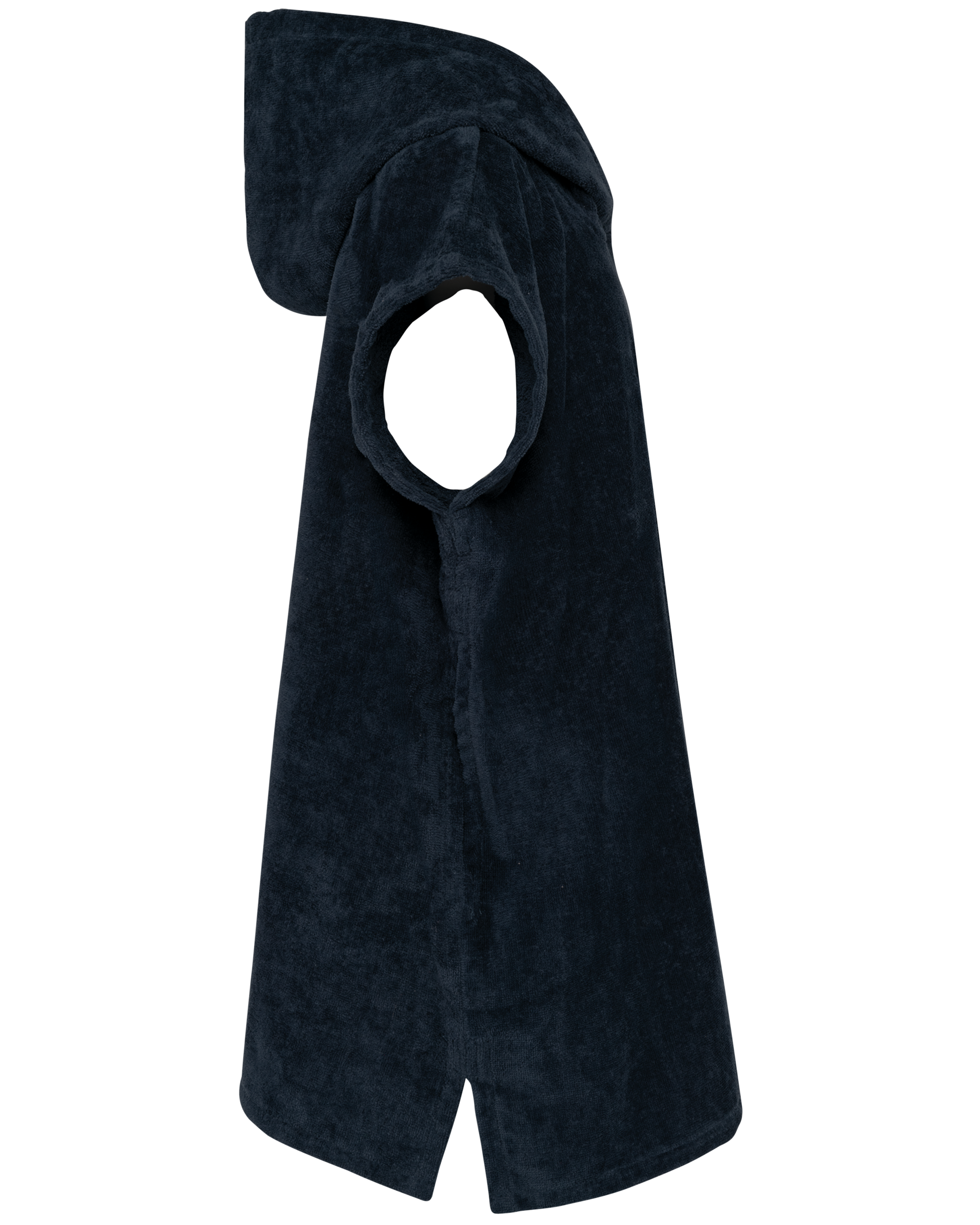 Kinderponcho met Capuchon van Badstof - PA582