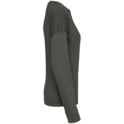 Sweatshirt Éco-Responsable pour Femme à Épaules Tombantes - 280gsm - NS420