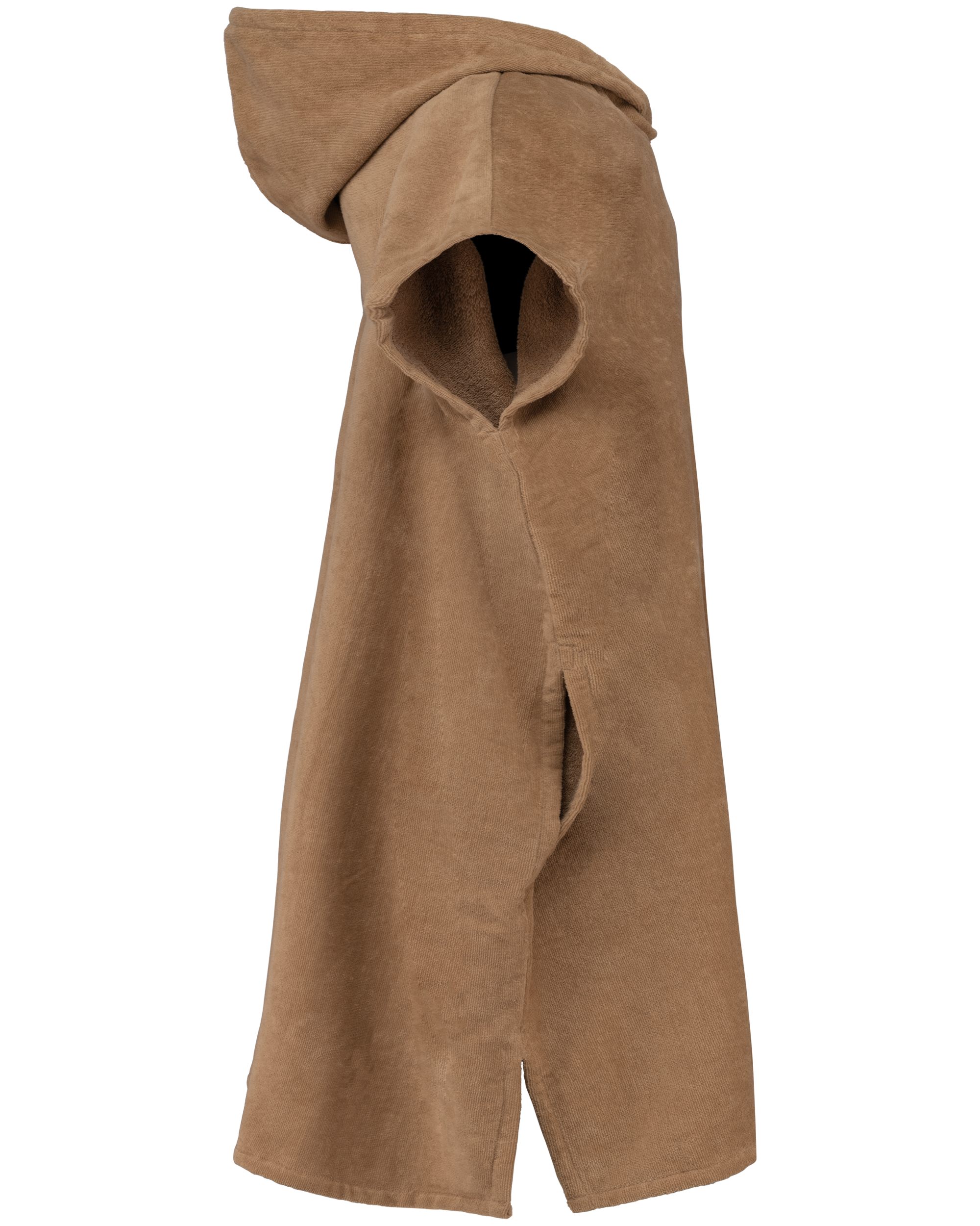 Kinderponcho met Capuchon van Badstof - PA582