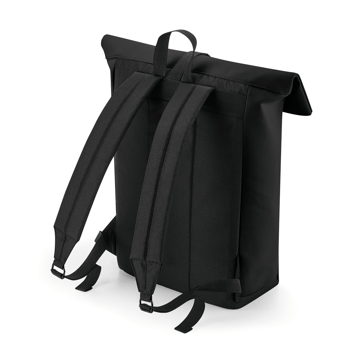 Roll-Top Backpack in Recycled Polyester with Matt PU Coating | BG335