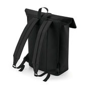Roll-Top Backpack in Recycled Polyester with Matt PU Coating | BG335