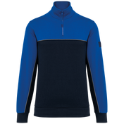 Sweatshirt Éco-responsable à Col Zippé Unisexe - WK404