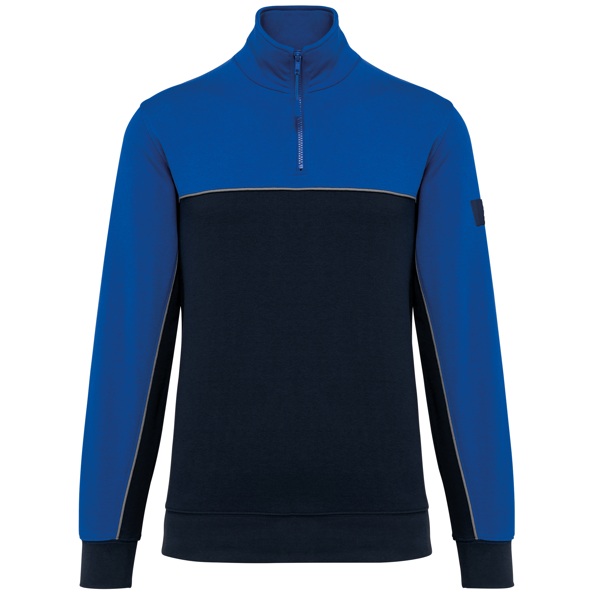 Sweatshirt Éco-responsable à Col Zippé Unisexe - WK404