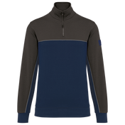 Sweatshirt Éco-responsable à Col Zippé Unisexe - WK404