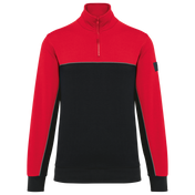 Sweatshirt Éco-responsable à Col Zippé Unisexe - WK404