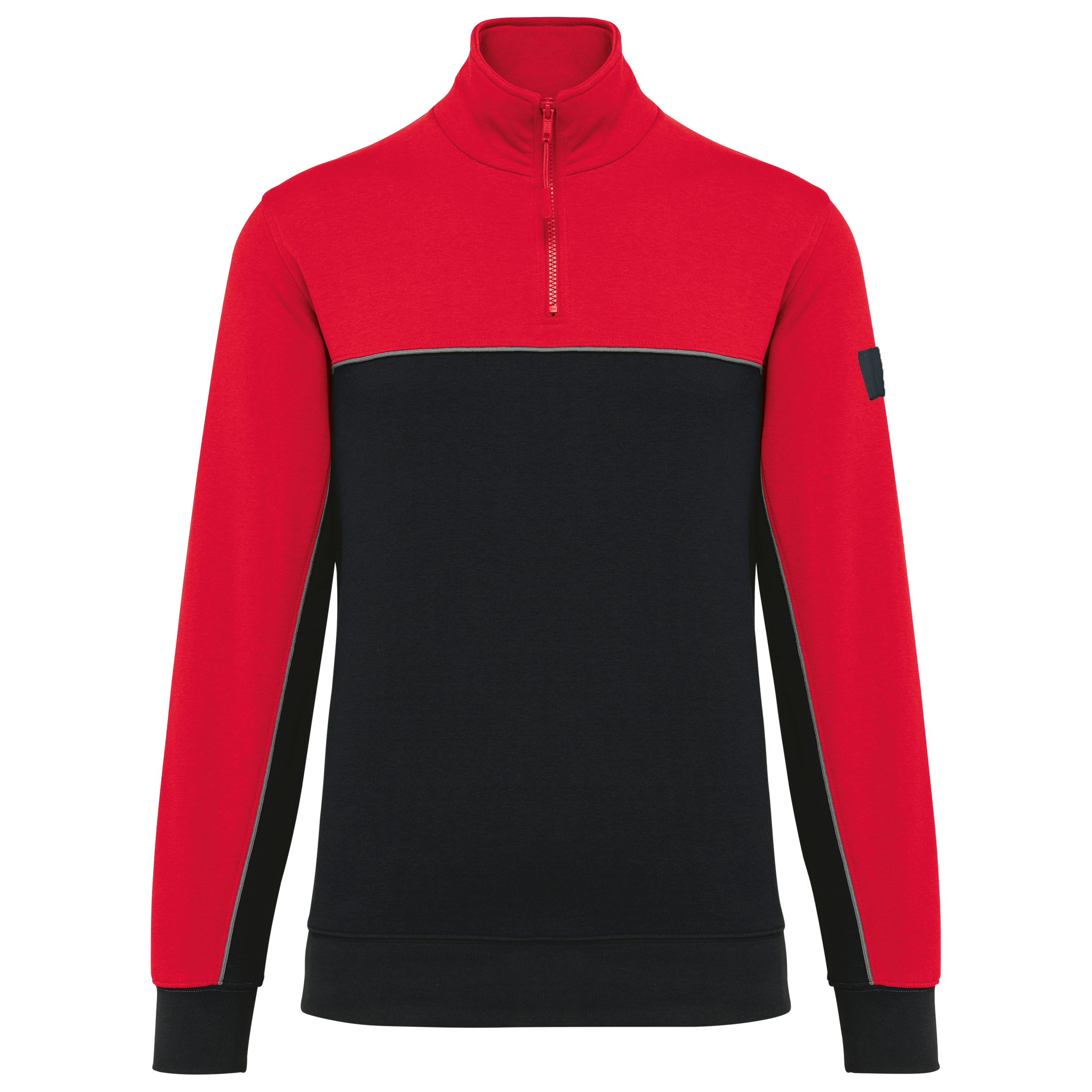 Sweatshirt Éco-responsable à Col Zippé Unisexe - WK404