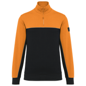 Sweatshirt Éco-responsable à Col Zippé Unisexe - WK404