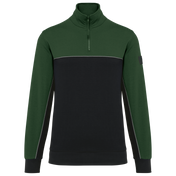 Sweatshirt Éco-responsable à Col Zippé Unisexe - WK404