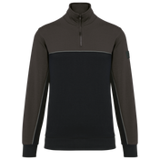 Sweatshirt Éco-responsable à Col Zippé Unisexe - WK404