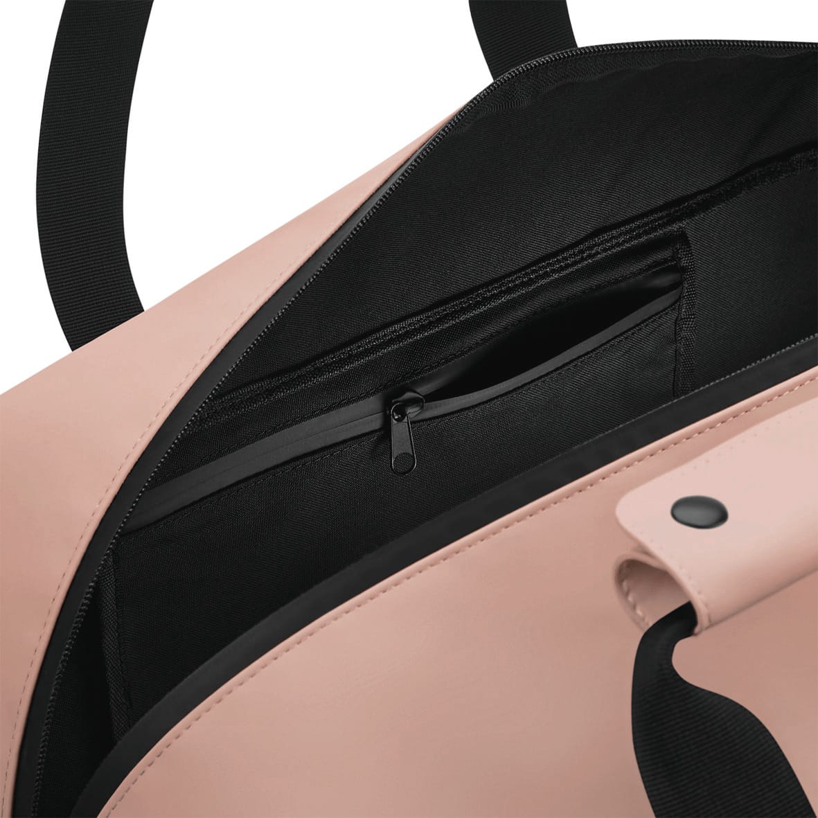 Borsa da viaggio idrorepellente in poliestere riciclato con rivestimento in PU opaco | BG338