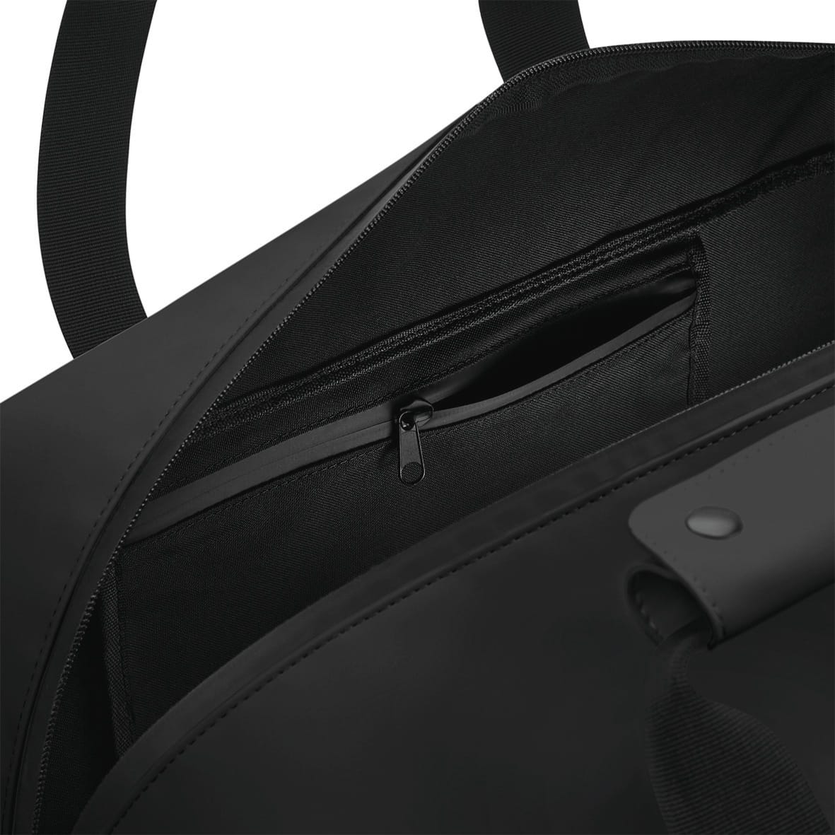 Borsa da viaggio idrorepellente in poliestere riciclato con rivestimento in PU opaco | BG338
