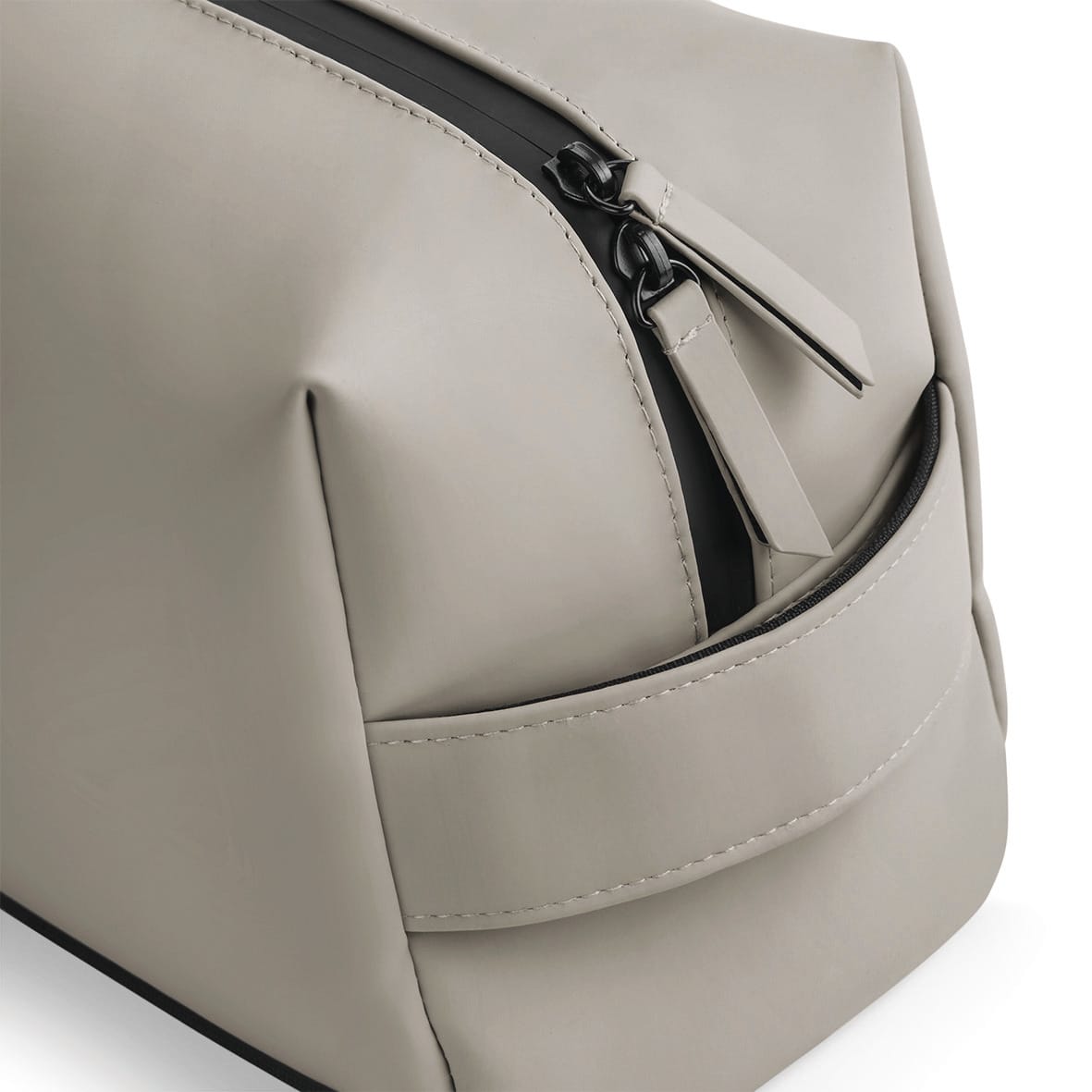 Sacca portascarpe idrorepellente in poliestere riciclato con rivestimento in PU opaco | BG337