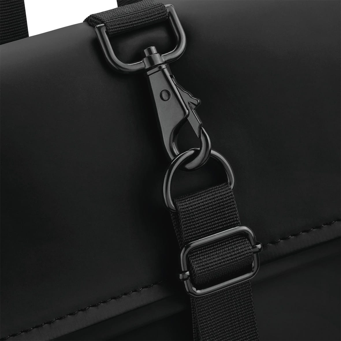 Roll-Top Backpack in Recycled Polyester with Matt PU Coating | BG335