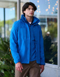 3-in-1 wasserdichte Jacke mit verdeckter Kapuze | 45617