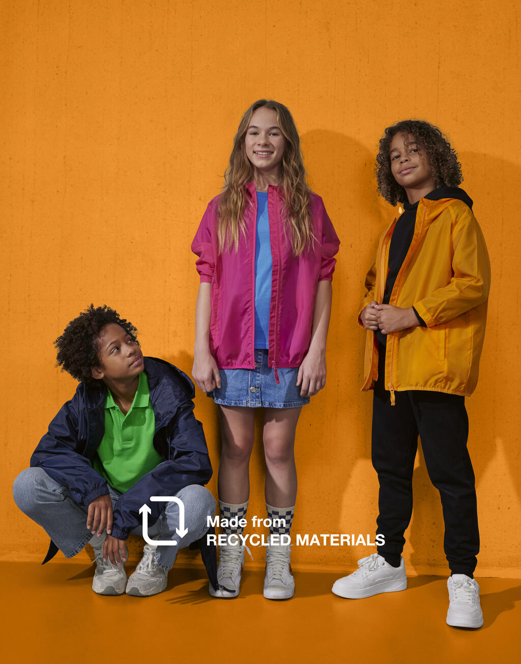 Reset Kids' Windbreaker - Recycled & Water-Resistant | 46542
