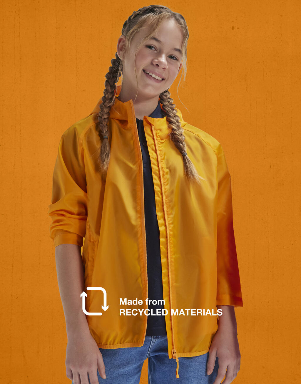 Reset Kids' Windbreaker - Recycled & Water-Resistant | 46542