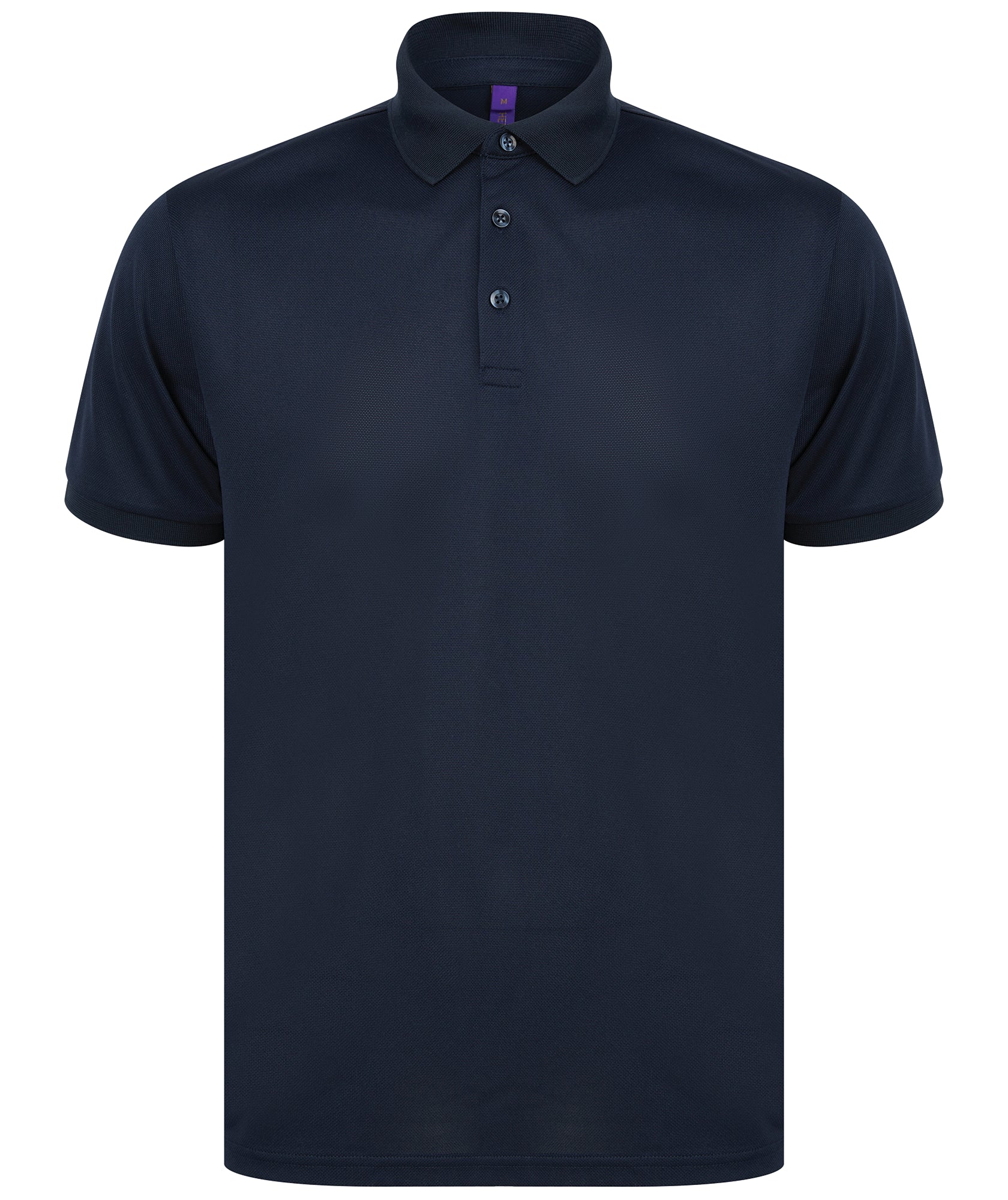 Polo de micropiqué para hombre en poliéster reciclado | H465
