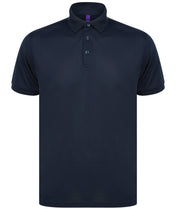 Polo de micropiqué para hombre en poliéster reciclado | H465