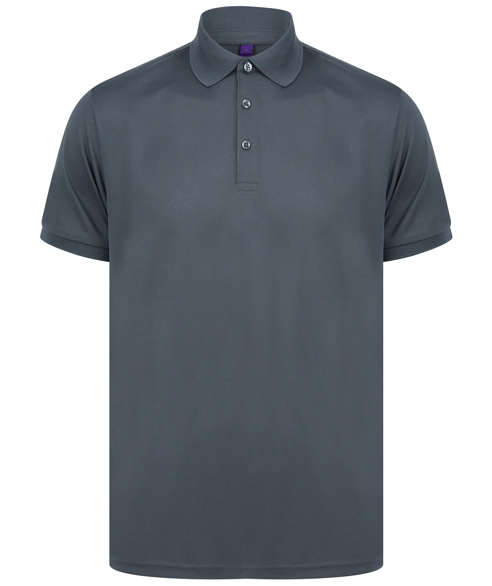 Polo de micropiqué para hombre en poliéster reciclado | H465