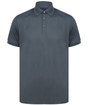 Polo de micropiqué para hombre en poliéster reciclado | H465