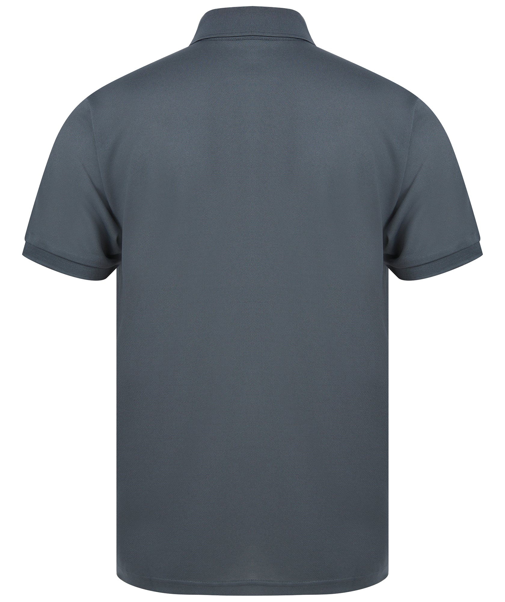 Polo de micropiqué para hombre en poliéster reciclado | H465
