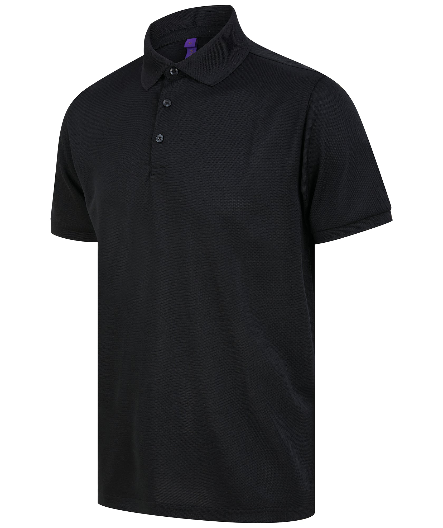 Polo de micropiqué para hombre en poliéster reciclado | H465