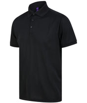 Polo de micropiqué para hombre en poliéster reciclado | H465