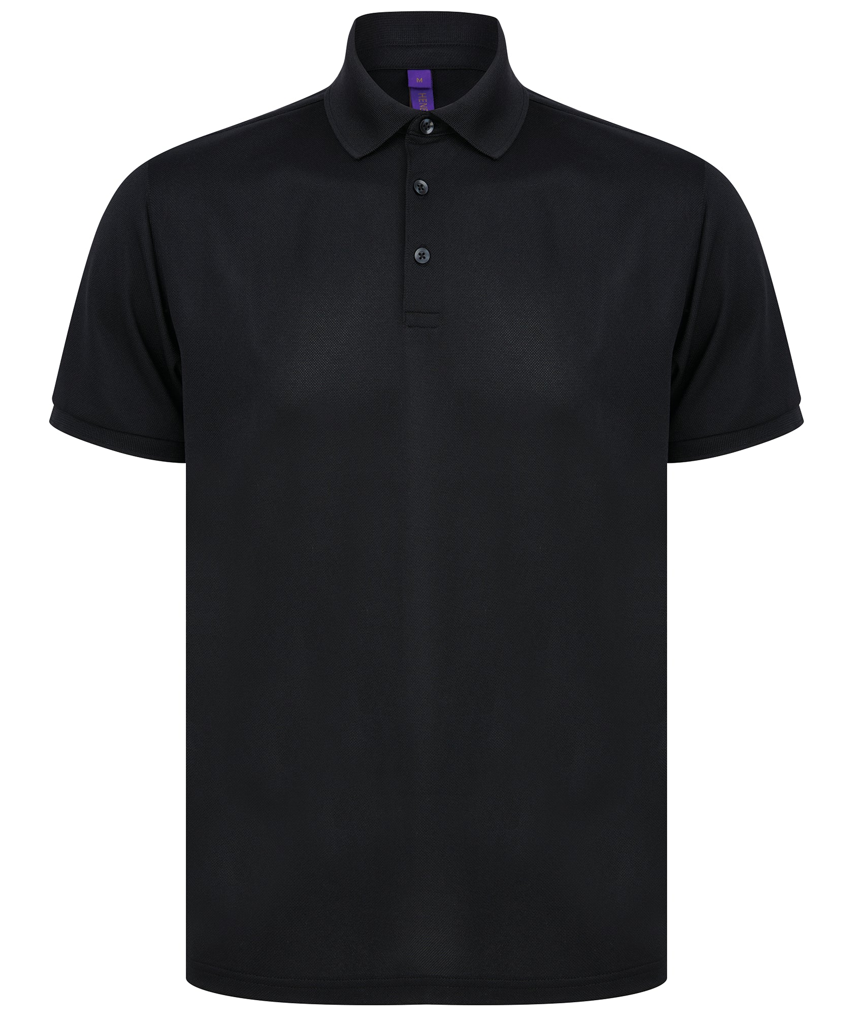 Polo de micropiqué para hombre en poliéster reciclado | H465