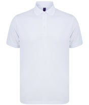 Polo de micropiqué para hombre en poliéster reciclado | H465
