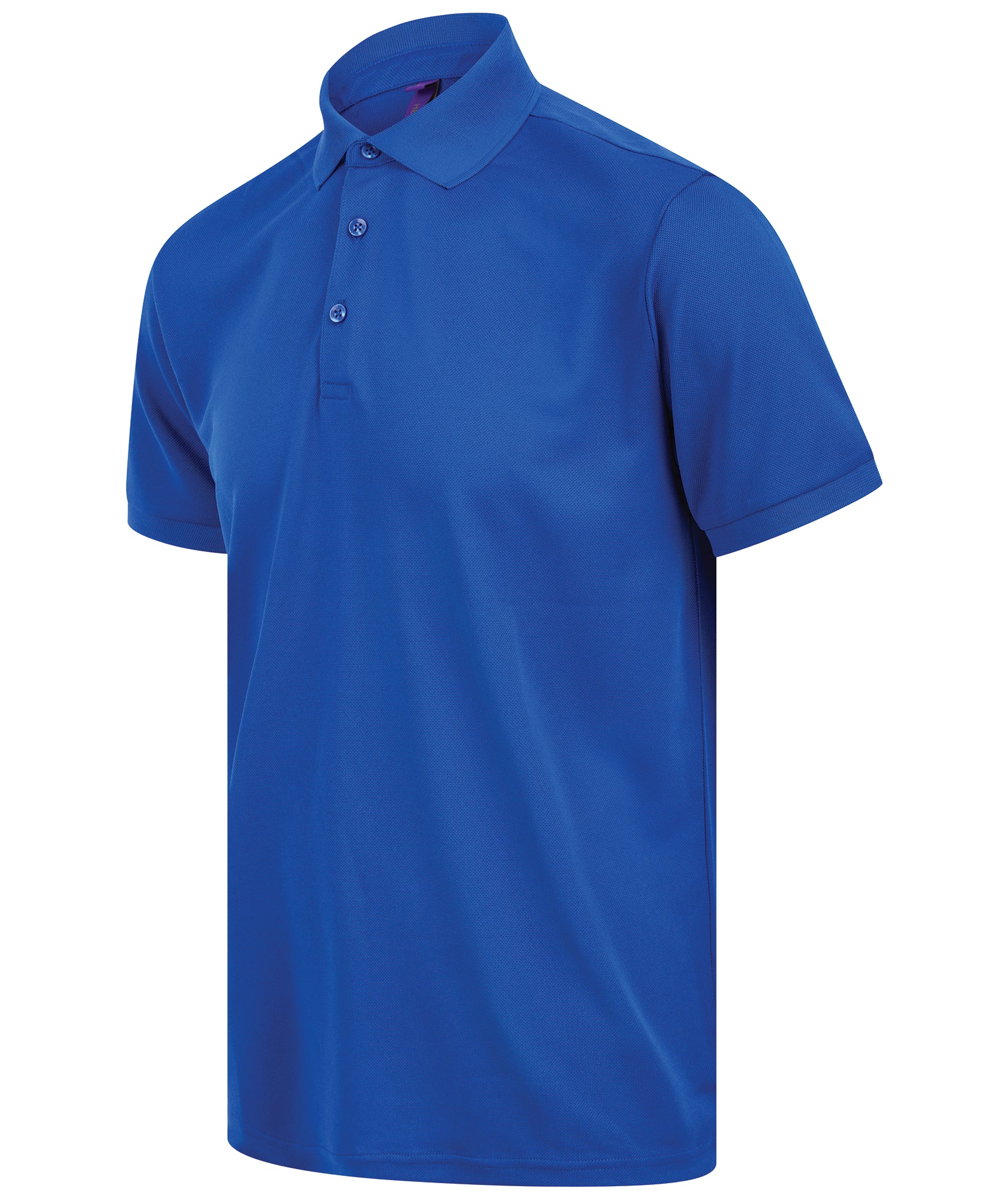 Polo de micropiqué para hombre en poliéster reciclado | H465