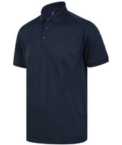 Polo de micropiqué para hombre en poliéster reciclado | H465