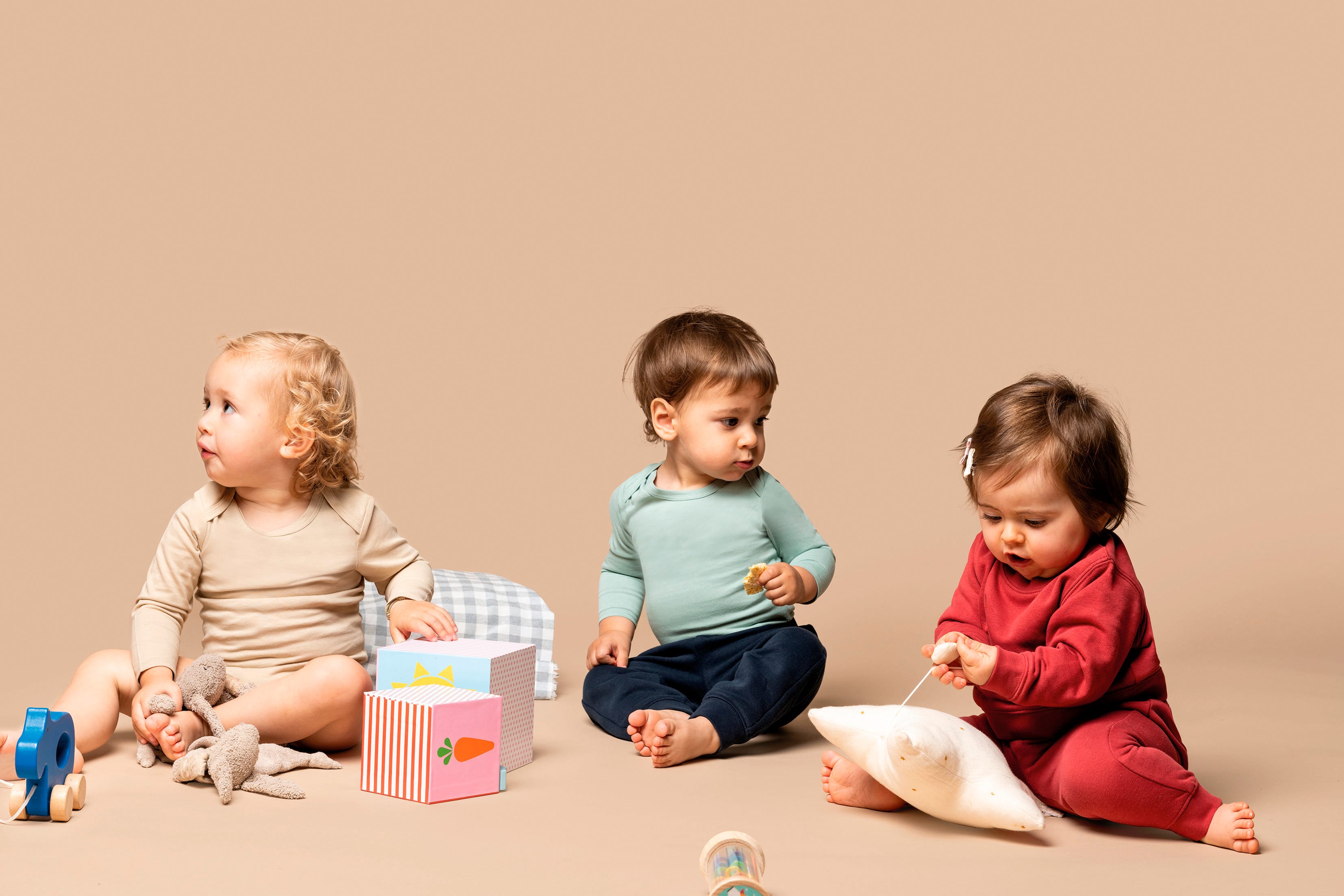 Pantalon en polaire écologique pour bébés - K836