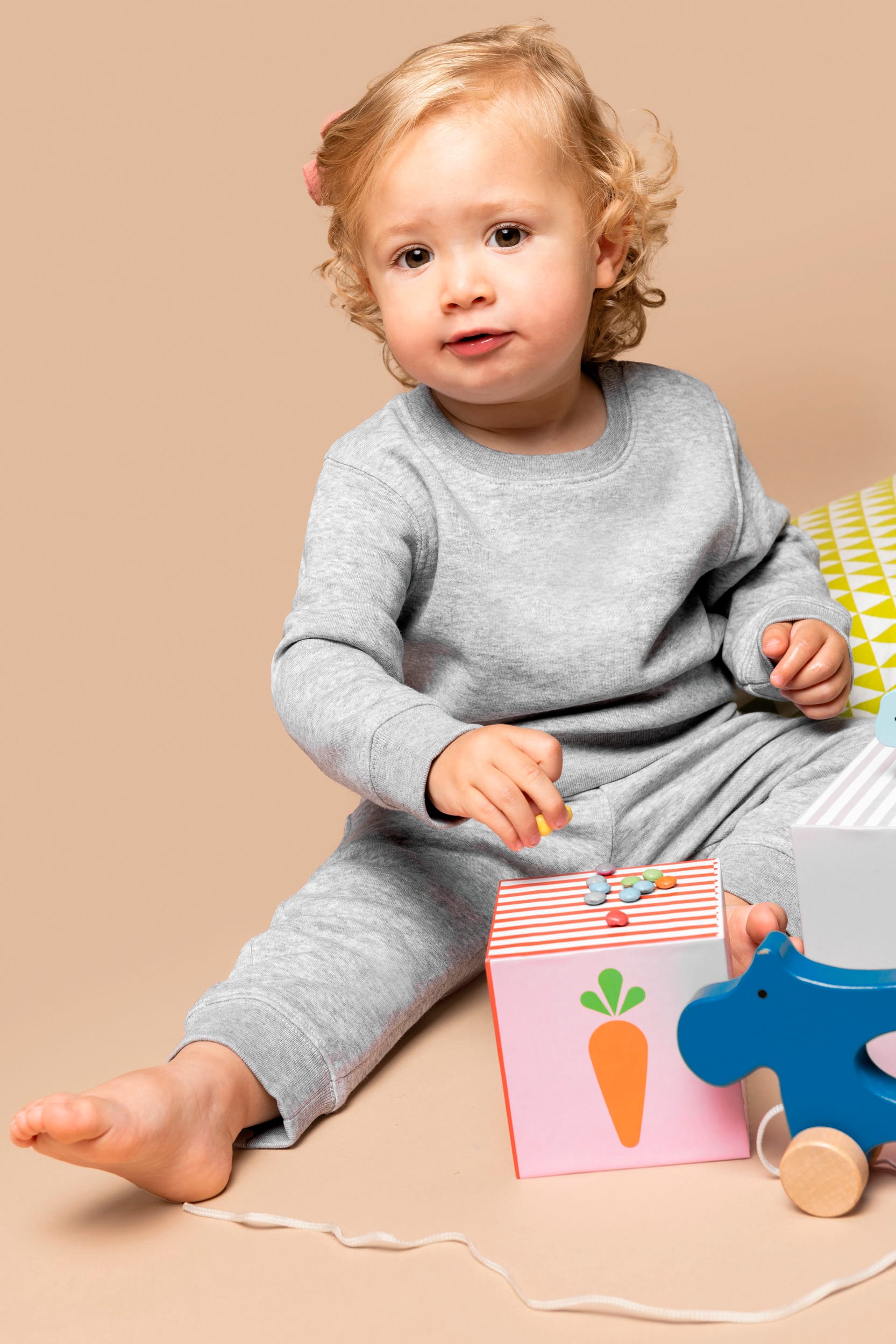 Pantalon en polaire écologique pour bébés - K836