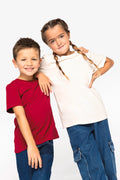 Kinder-T-Shirt aus Bio-Baumwolle: Weich & individualisierbar - 155gsm - NS307