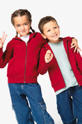 Kinder-Hoodie mit Reißverschluss - 350g - NS405