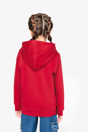 Sweat à Capuche Zippé pour Enfant - 350g - NS405