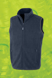 Gilet in poliestere riciclato con tasche foderate in pile | R904X