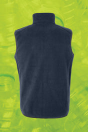 Gilet in poliestere riciclato con tasche foderate in pile | R904X