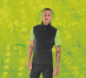 Gilet in poliestere riciclato con tasche foderate in pile | R904X