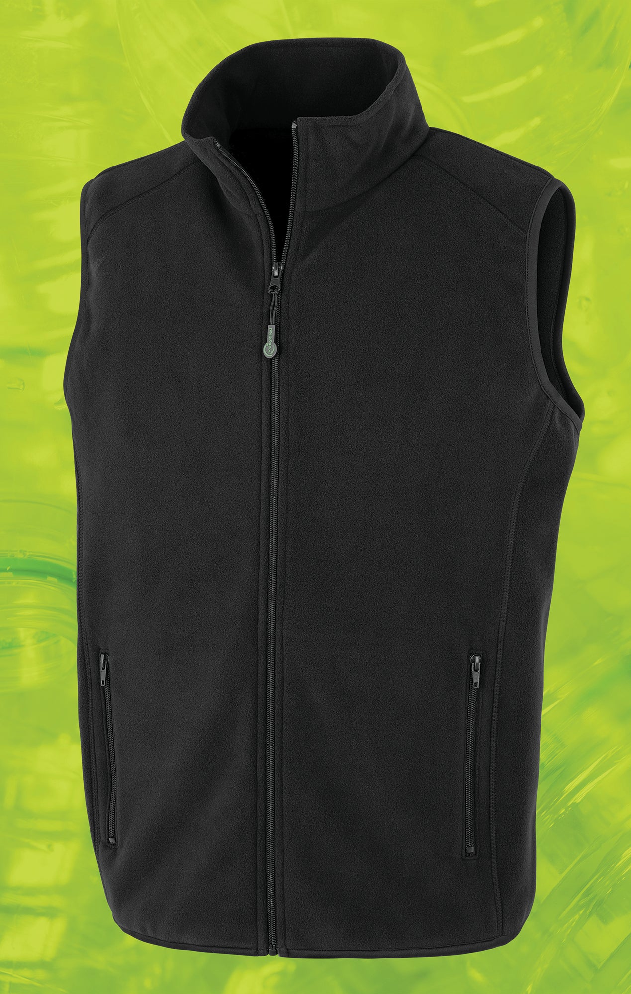 Gilet in poliestere riciclato con tasche foderate in pile | R904X