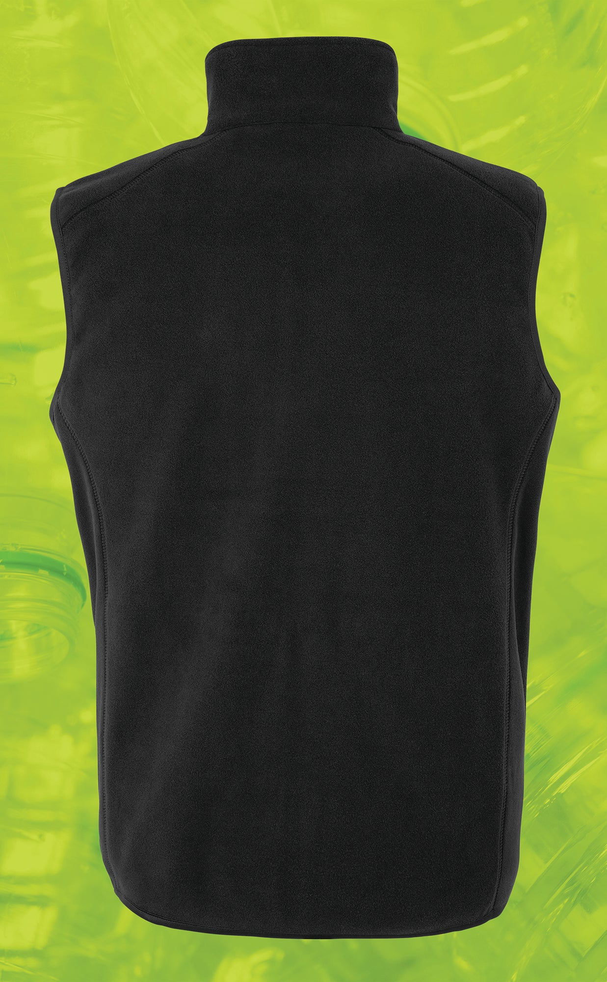 Gilet in poliestere riciclato con tasche foderate in pile | R904X