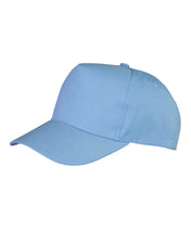 Cappellino per bambini a 5 pannelli in poliestere riciclato | RC984J