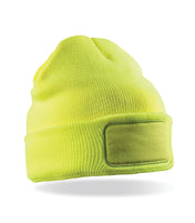 Recycled Turn-Up Beanie with Print Patch and Thinsulate™ Lining | RC934X