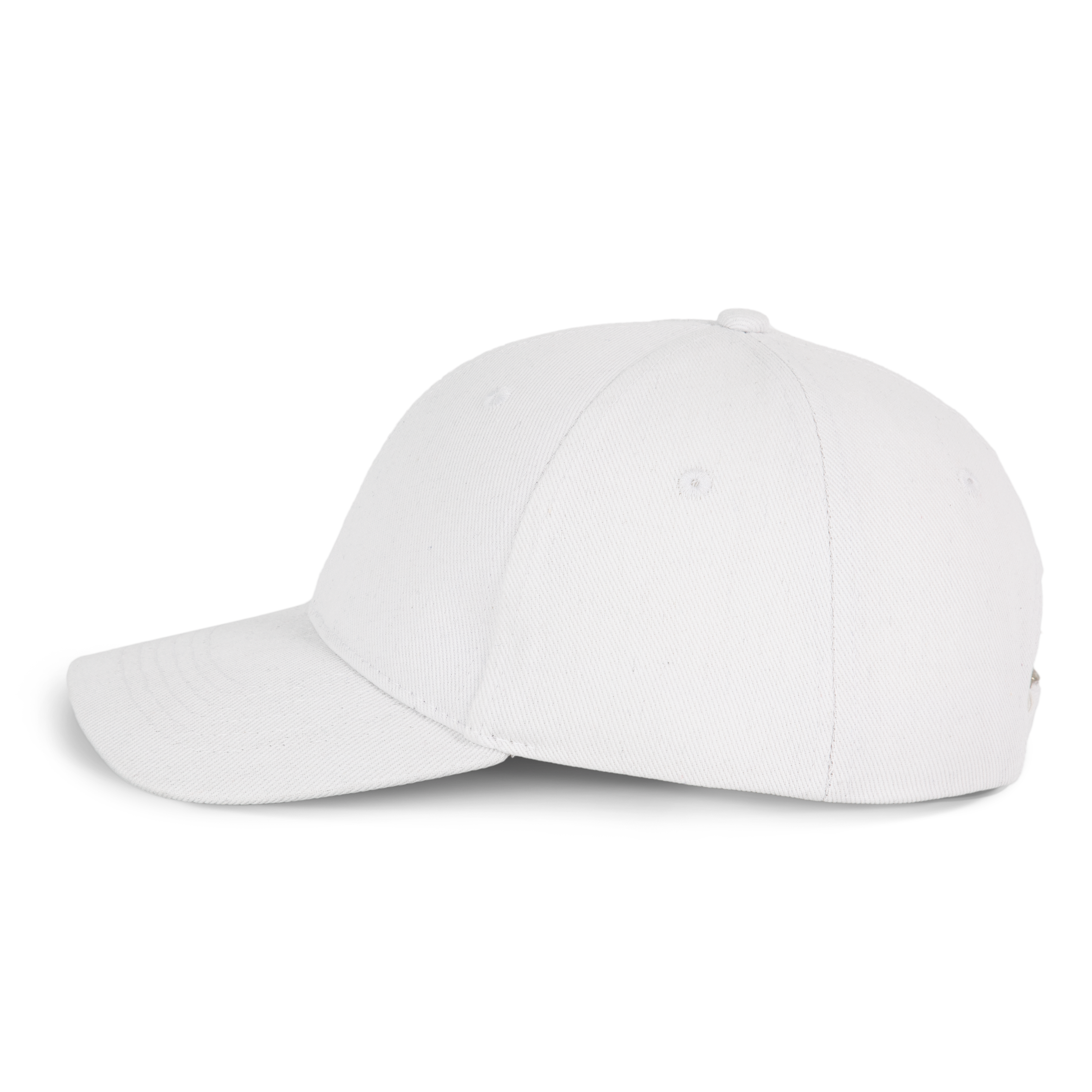 Cappellino a 6 pannelli con fibbia in metallo in cotone riciclato e poliestere | KP230