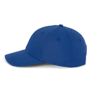 Cappellino a 6 pannelli con fibbia in metallo in cotone riciclato e poliestere | KP230