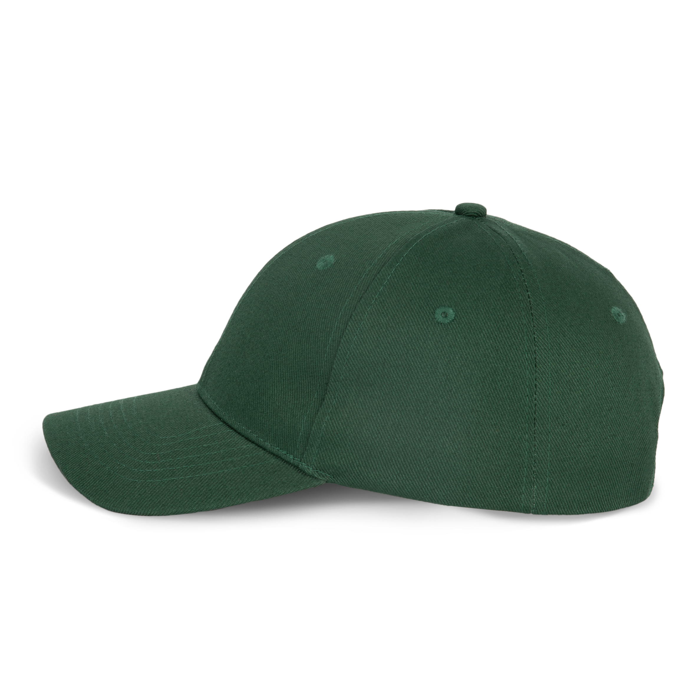 Cappellino a 6 pannelli con fibbia in metallo in cotone riciclato e poliestere | KP230