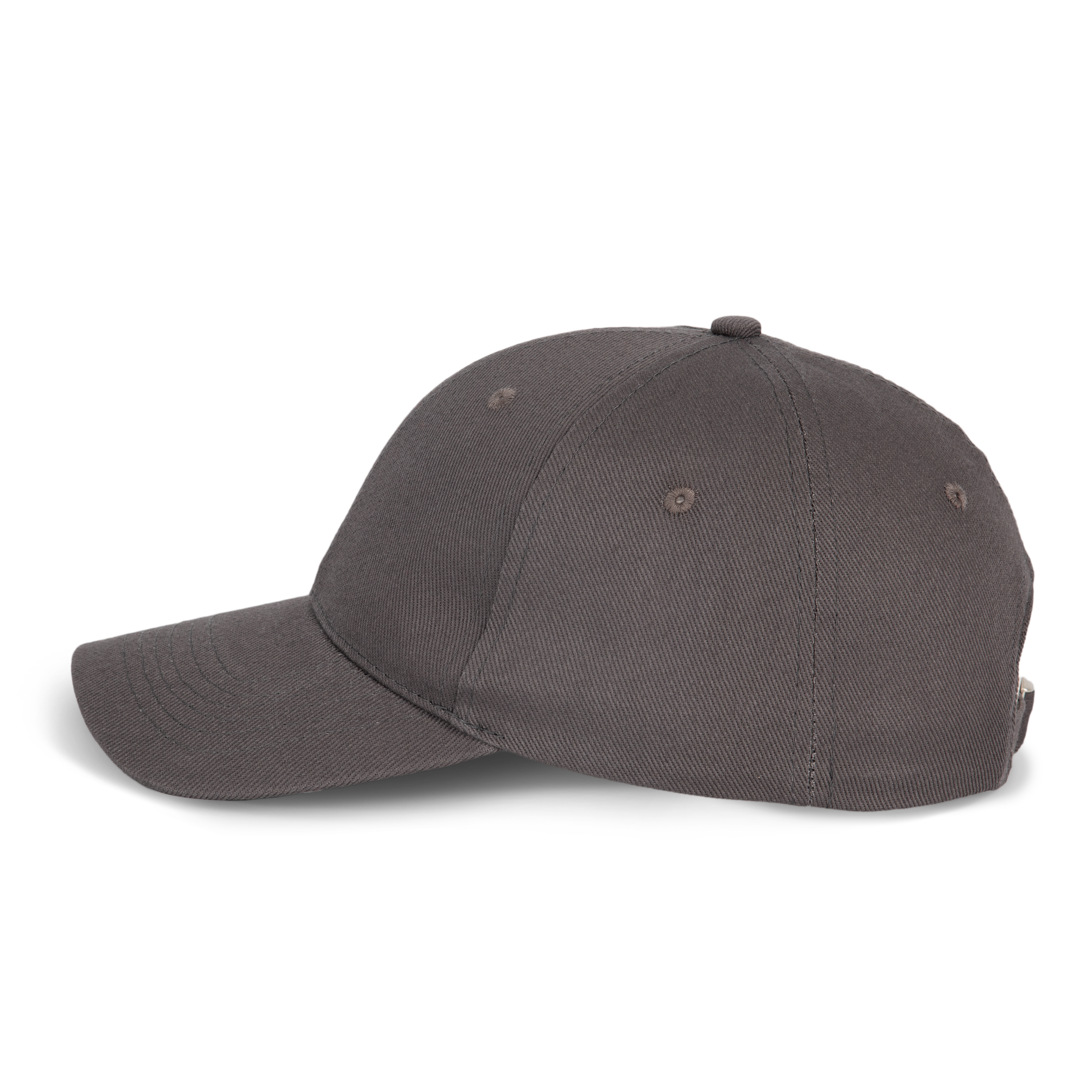 Cappellino a 6 pannelli con fibbia in metallo in cotone riciclato e poliestere | KP230