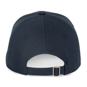 Cappellino a 6 pannelli con fibbia in metallo in cotone riciclato e poliestere | KP230
